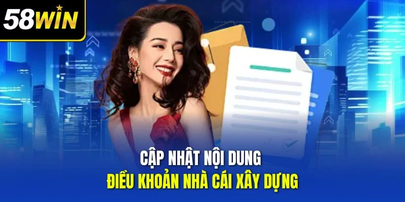 Cập nhật nội dung điều khoản nhà cái xây dựng